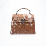 Azha | Brown & White Speckled
