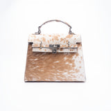 Azha | Brown & White Speckled