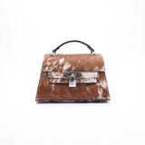 Azha Mini | Brown & White Speckled
