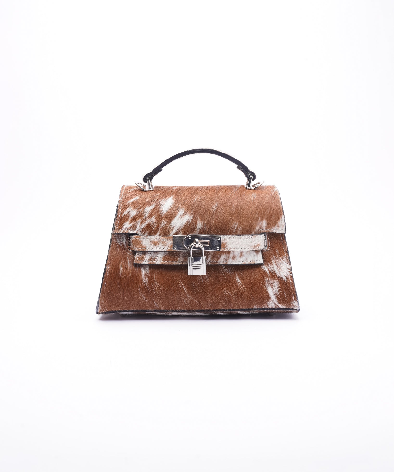 Azha Mini | Brown & White Speckled