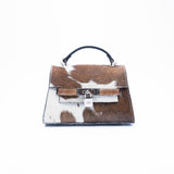 Azha Mini | Brown & White