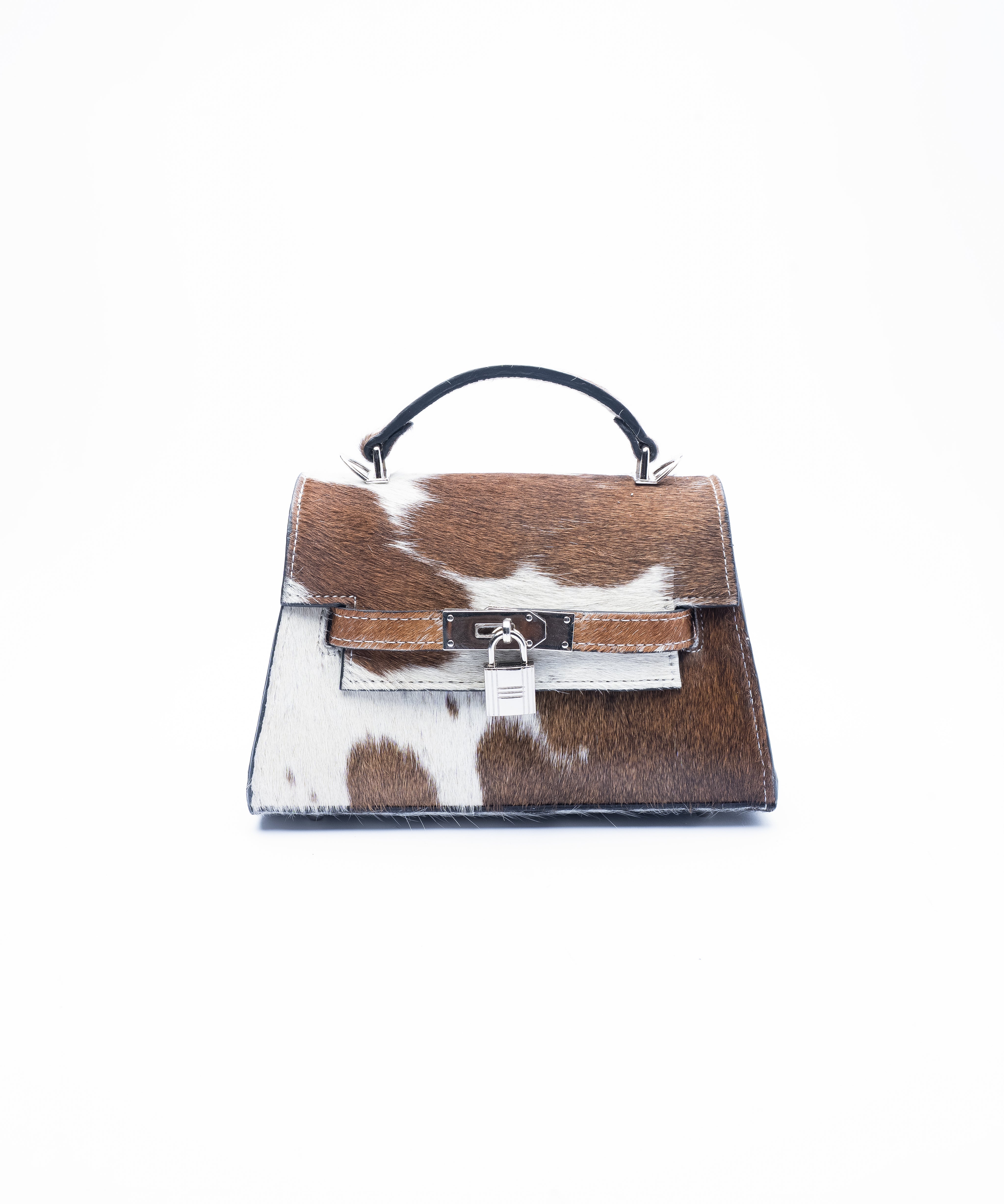 Azha Mini | Brown & White