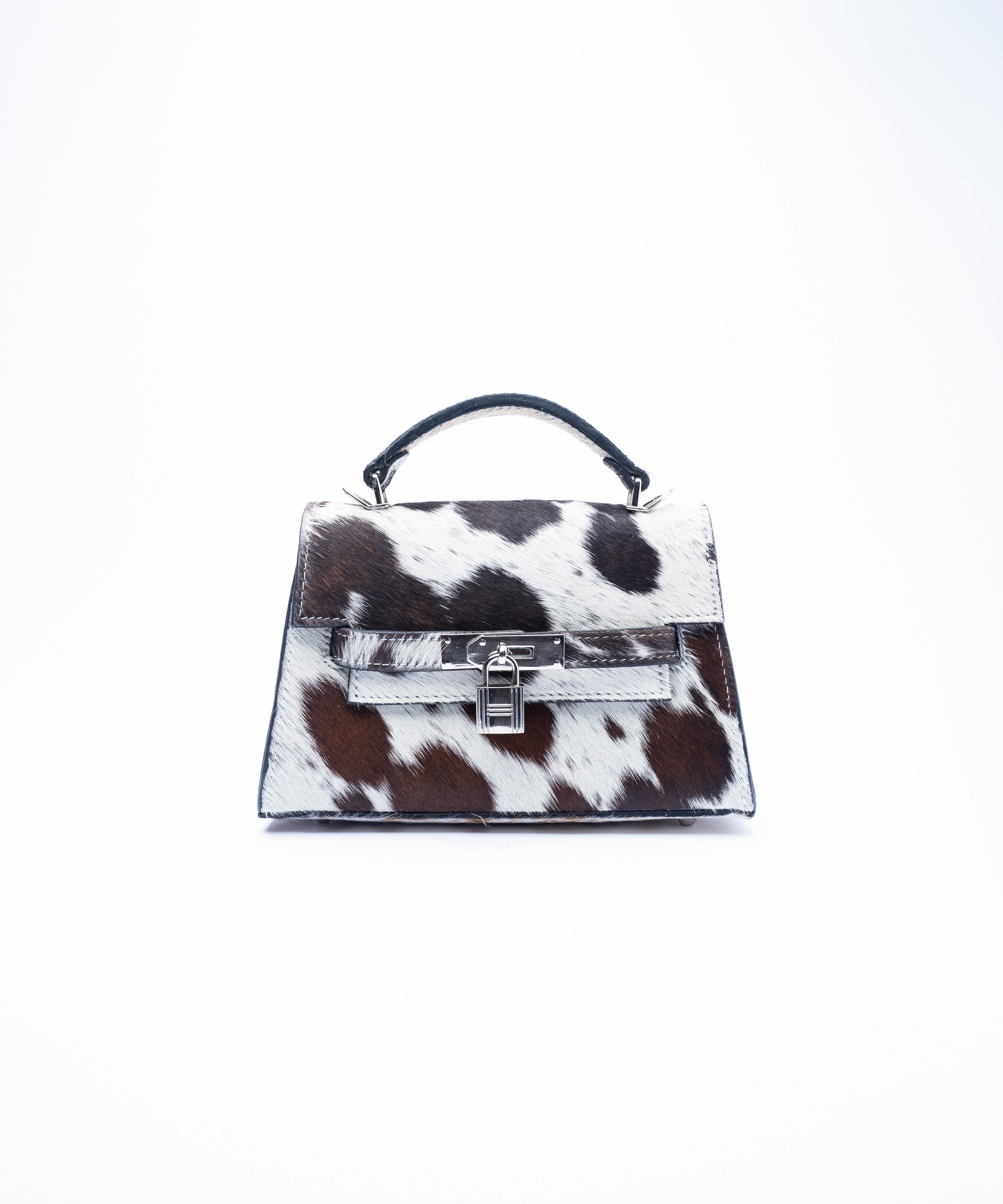 Azha Mini | Brown & White