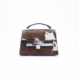 Azha Mini | Brown & White