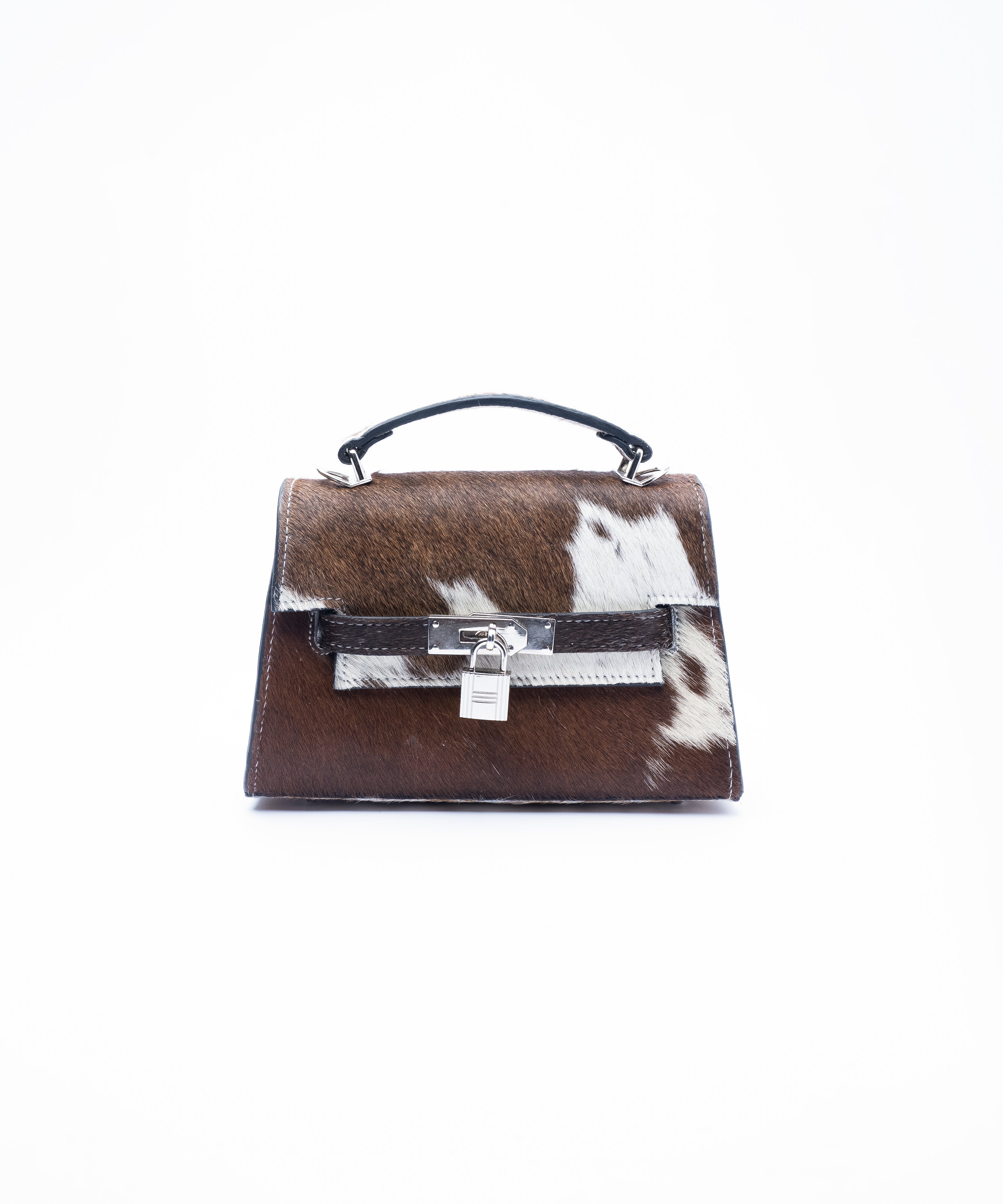 Azha Mini | Brown & White
