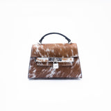 Azha Mini | Brown & White Speckled