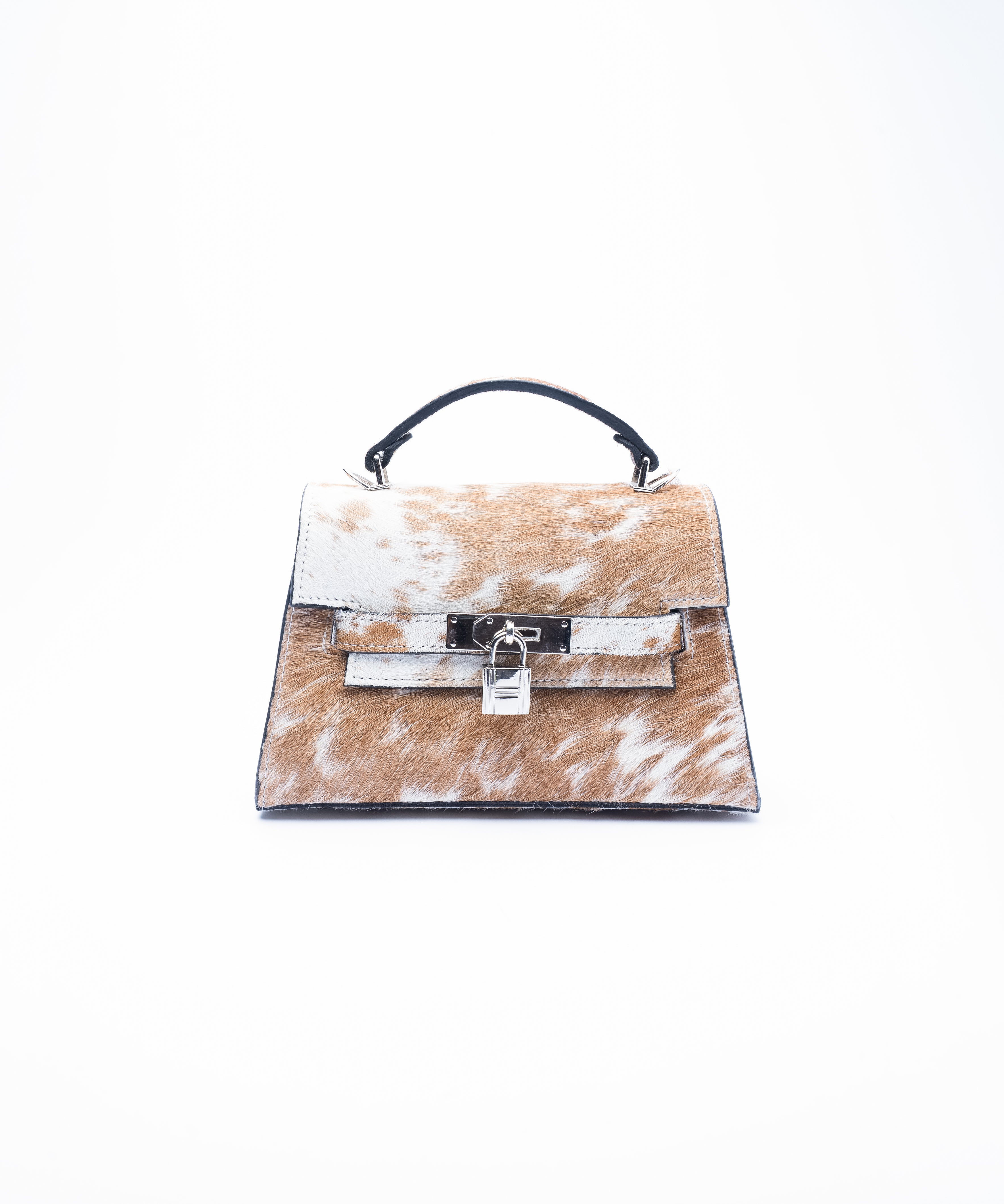 Azha Mini | Brown & White Speckled