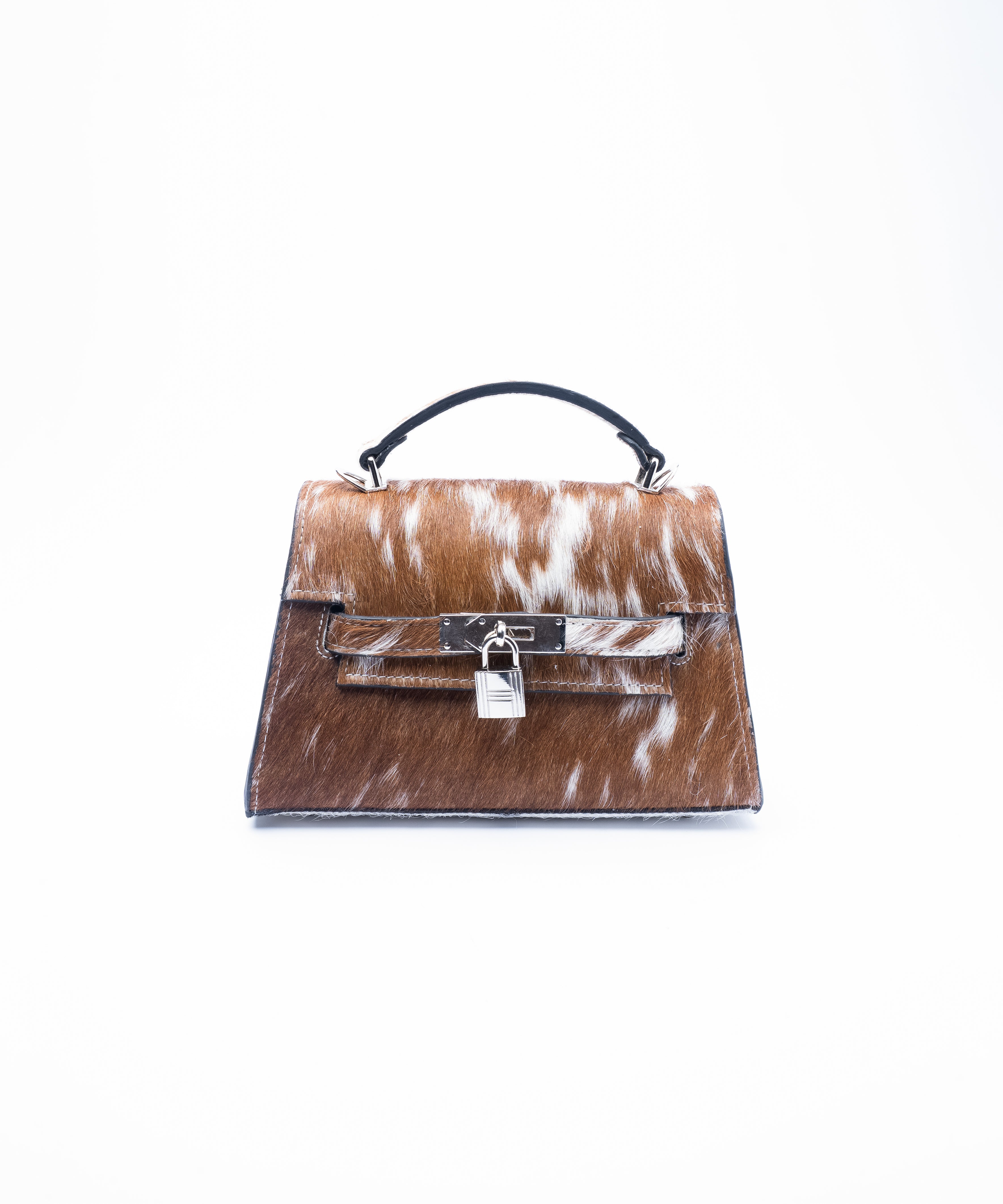Azha Mini | Brown & White Speckled