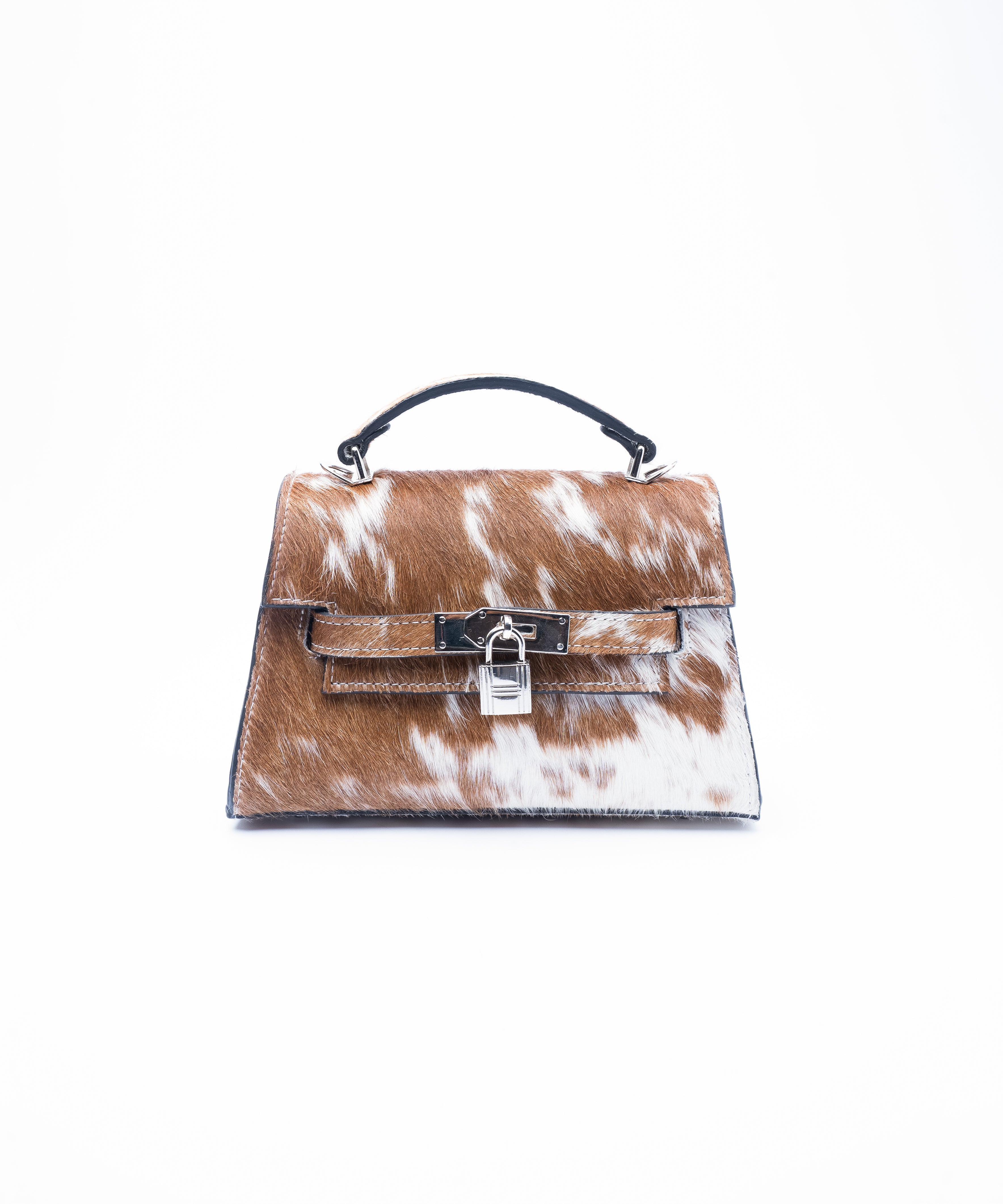 Azha Mini | Brown & White Speckled